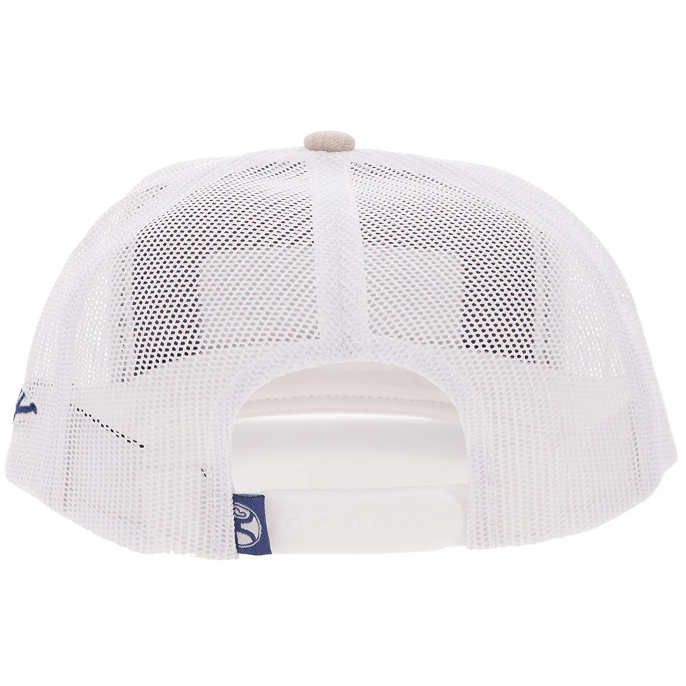 "CR124" Cactus Ropes Hat Cream/Blue - Image 2