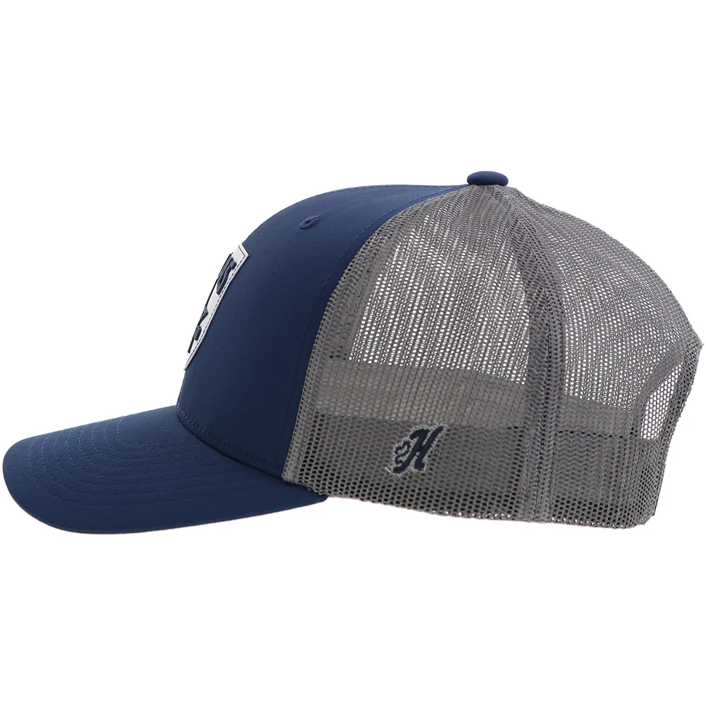 "Dallas Cowboys" Hat Navy/Grey w/ Patch - Image 3