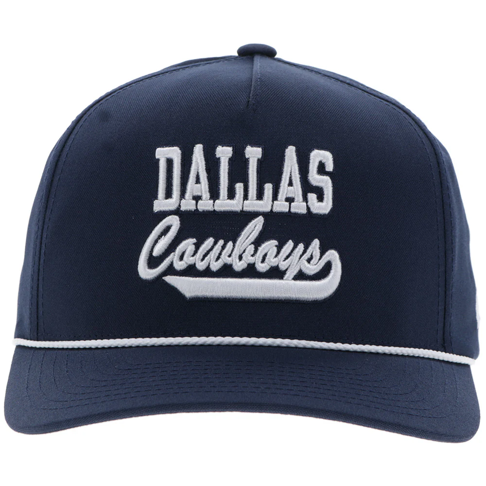 "Dallas Cowboys" Hat Navy w/White Logo - Image 4