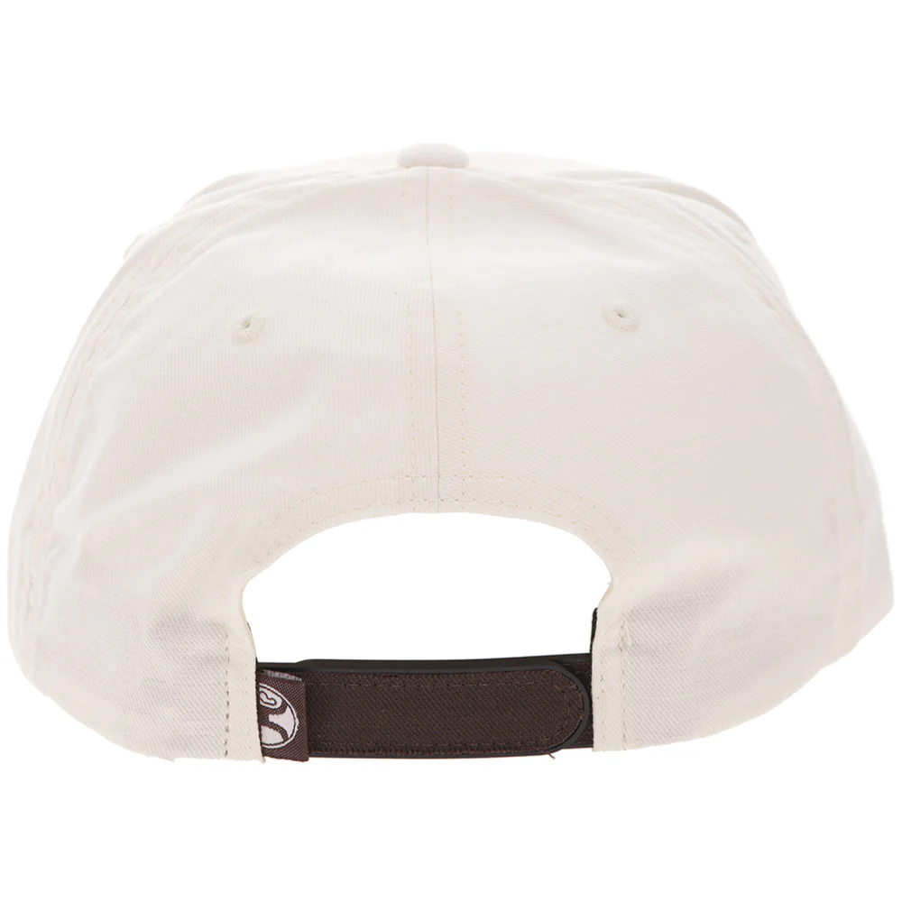 "Decoy" Hat Cream w/ Brown Logo - Image 2