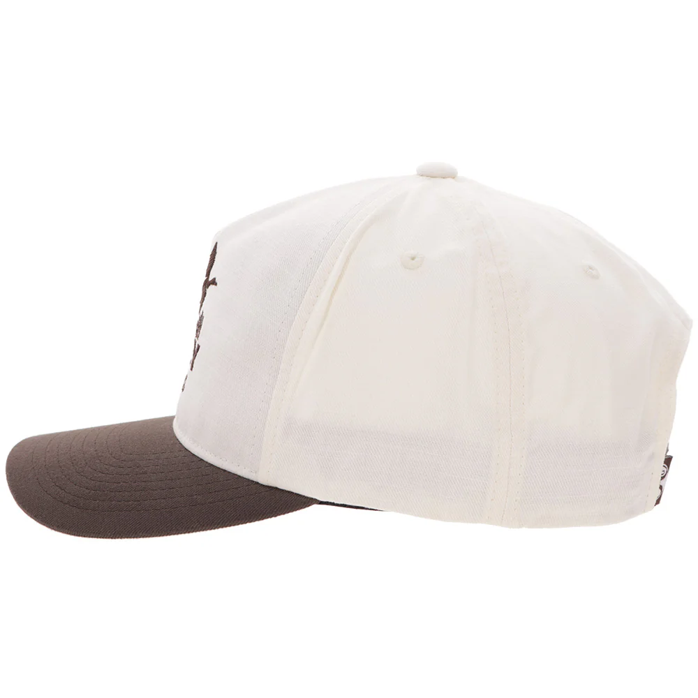 "Decoy" Hat Cream w/ Brown Logo - Image 5