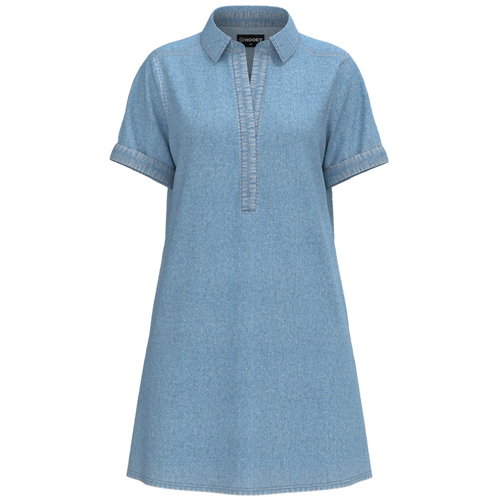 "Denali" Denim Chambray Dress