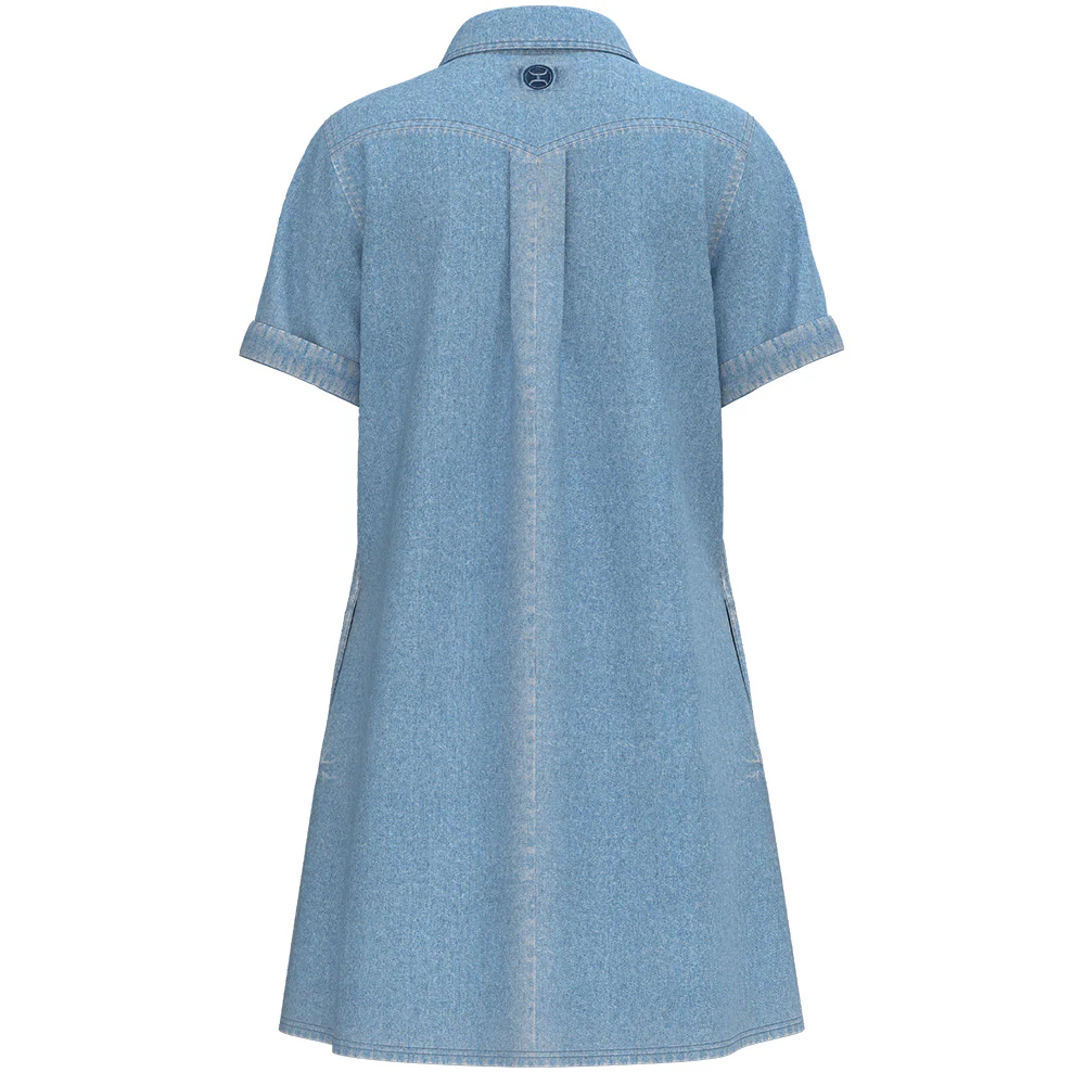 "Denali" Denim Chambray Dress - Image 2