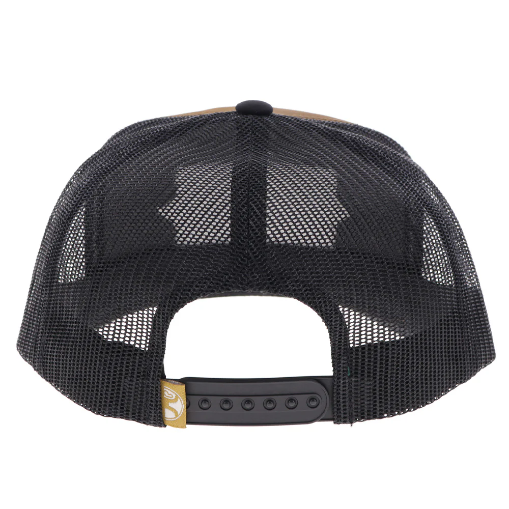 "Diamond" Hooey Hat Brown & Black w/Patch - Image 2