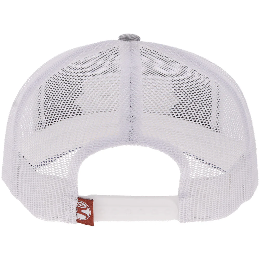 "Diamond" Hooey Hat Grey/White - Image 2