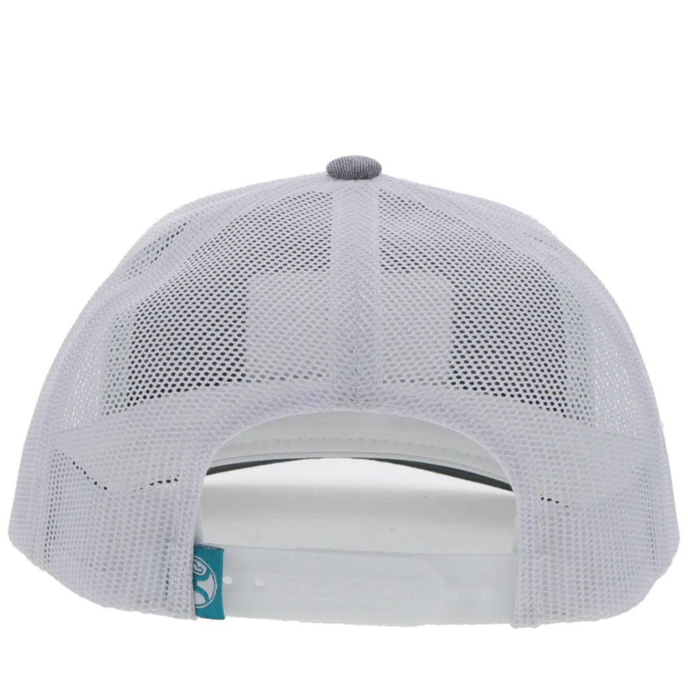"Doc" Grey/White Hat w/ Green Patch - Image 2