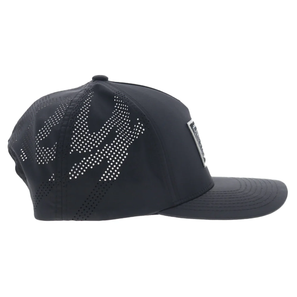 "Doc" Hat Black w/Rectangle Patch - Image 5