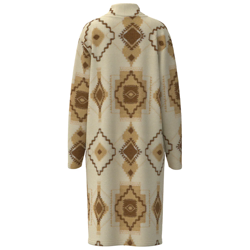 "Driskill" Duster Cream/Aztec - Image 2