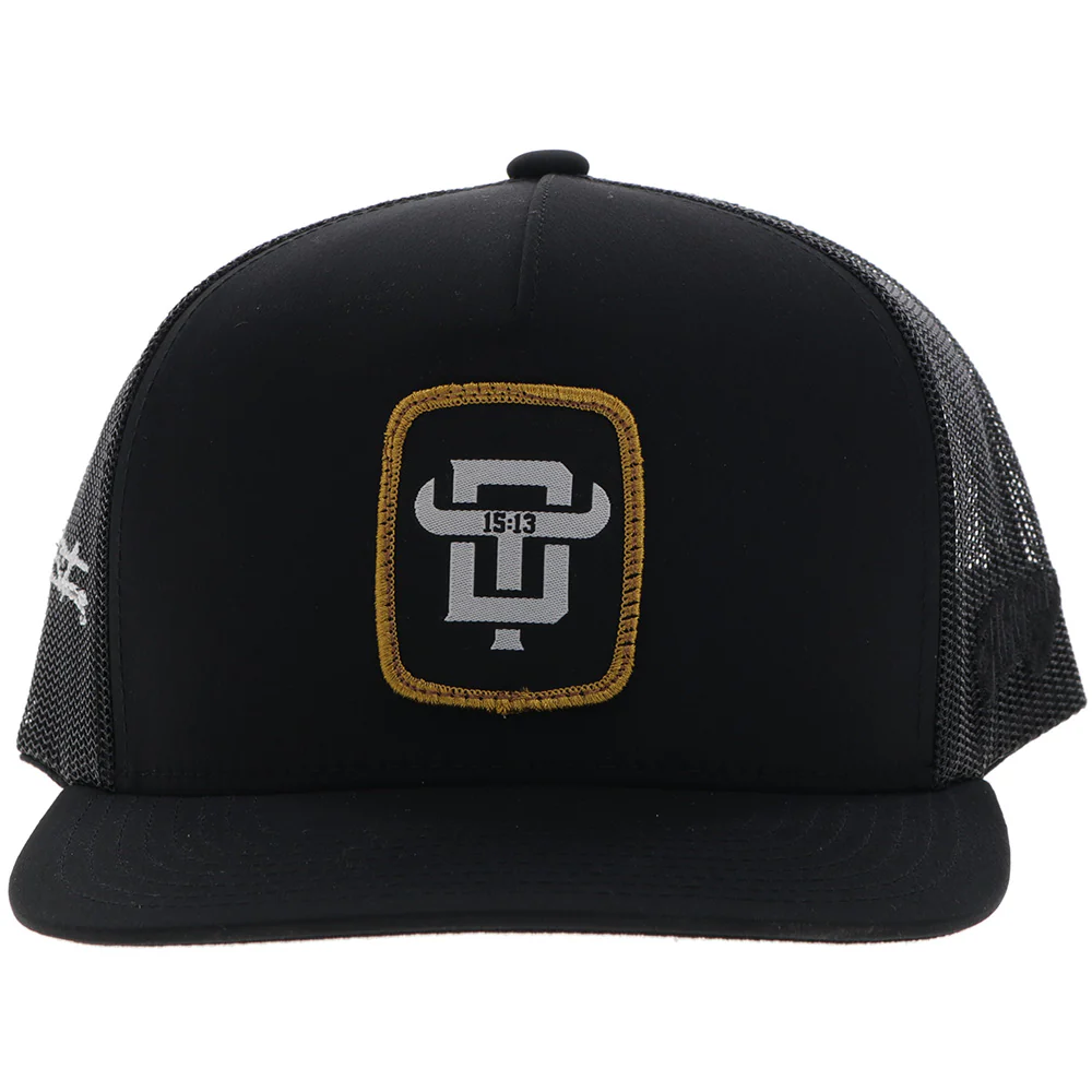 Dusty Tuckness Black Hat w/Hooey Logo - Image 4