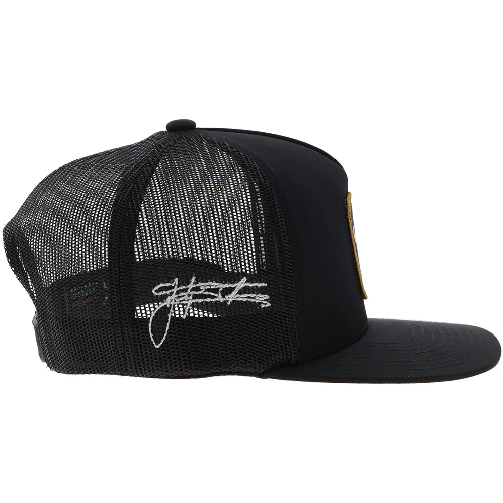 Dusty Tuckness Black Hat w/Hooey Logo - Image 5