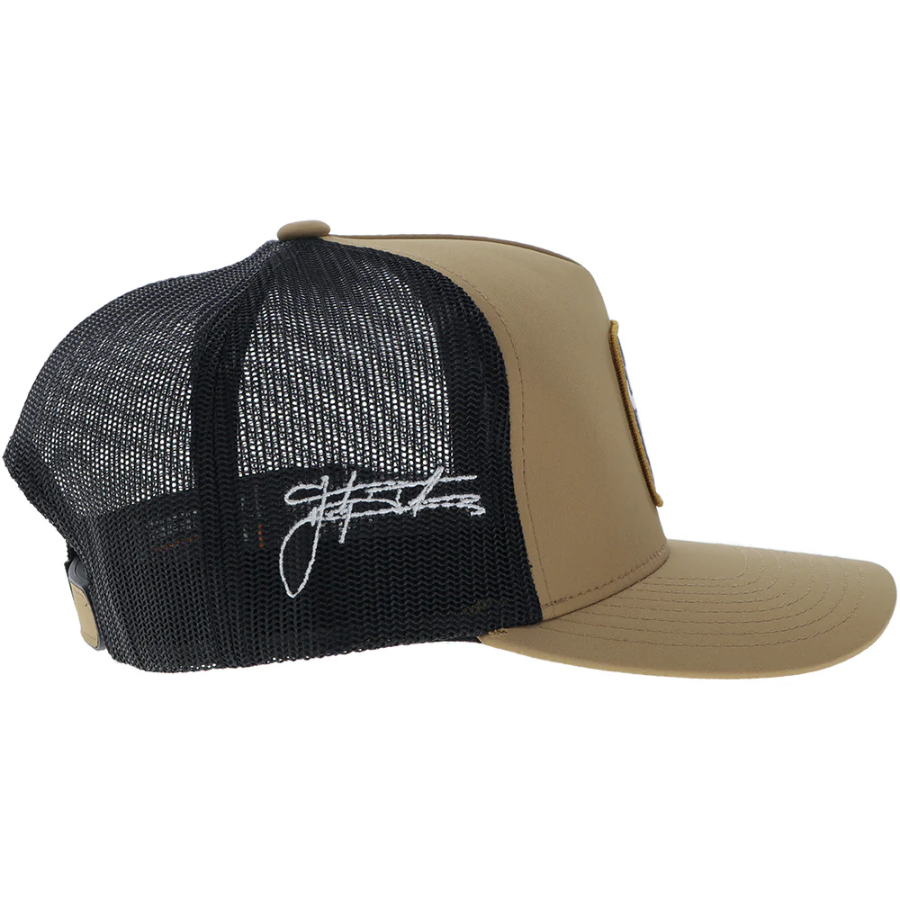 Dusty Tuckness Black/Tan Hat w/DT Patch - Image 3