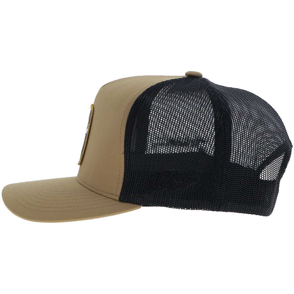 Dusty Tuckness Black/Tan Hat w/DT Patch - Image 5