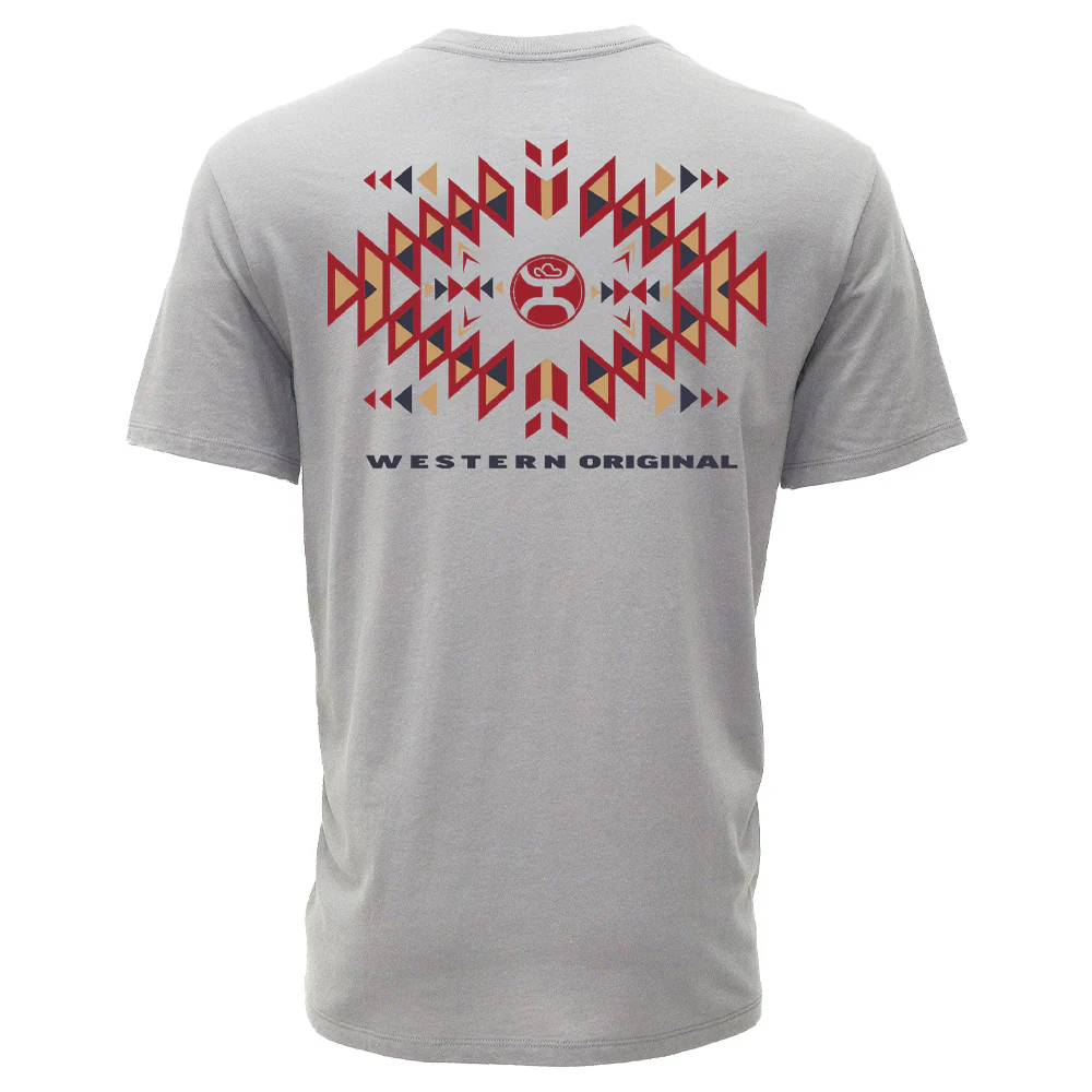 "El Dorado" Grey w/Red & Orange Logo T-shirt