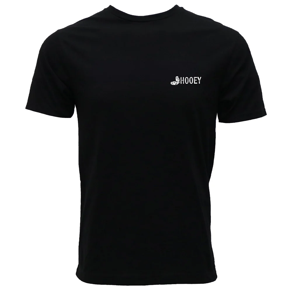 "Gambler" T-shirt Black w/Grey & White Card Logo - Image 2