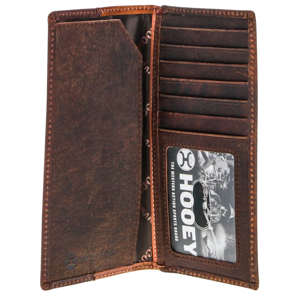 "Grayson" Rodeo Hooey Wallet Brown/Tan - Image 2