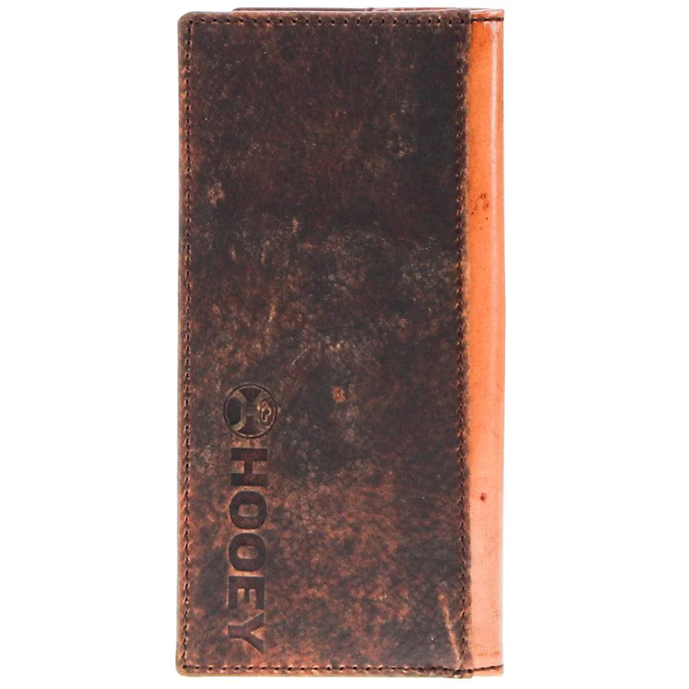 "Grayson" Rodeo Hooey Wallet Brown/Tan - Image 3