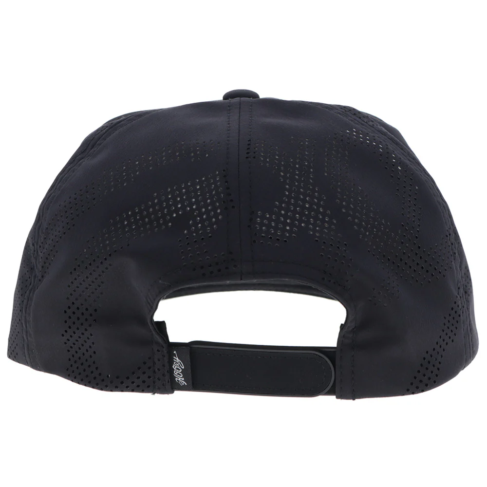 "Gruene Hall" Hat Black w/White Patch - Image 2
