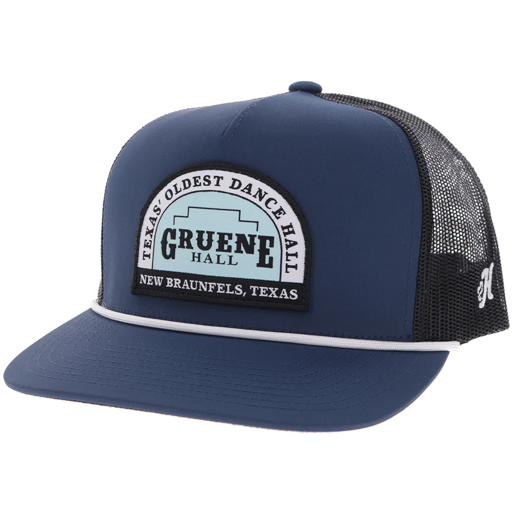 "Gruene Hall" Hat Navy/Black
