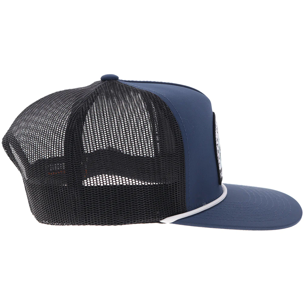 "Gruene Hall" Hat Navy/Black - Image 3