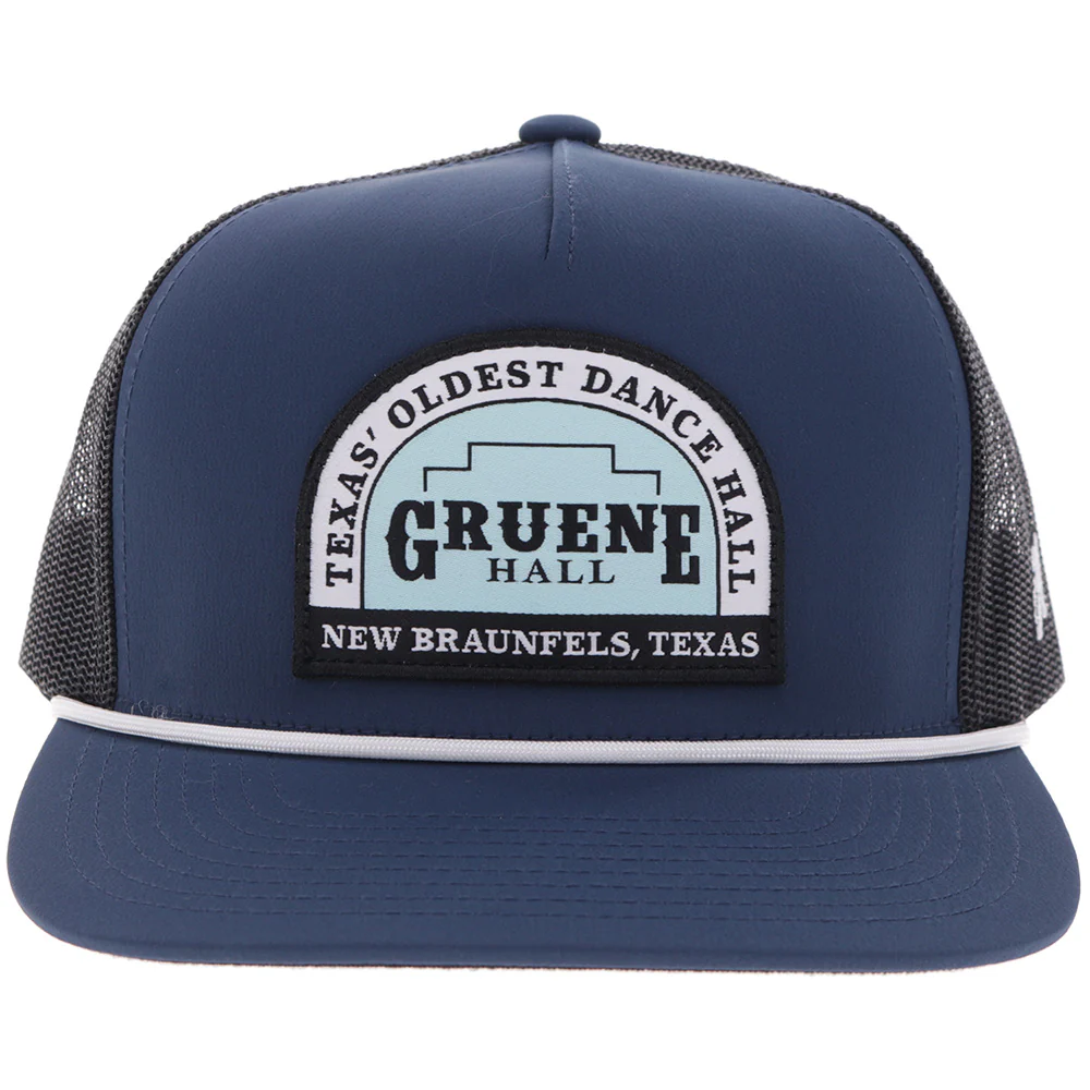 "Gruene Hall" Hat Navy/Black - Image 4