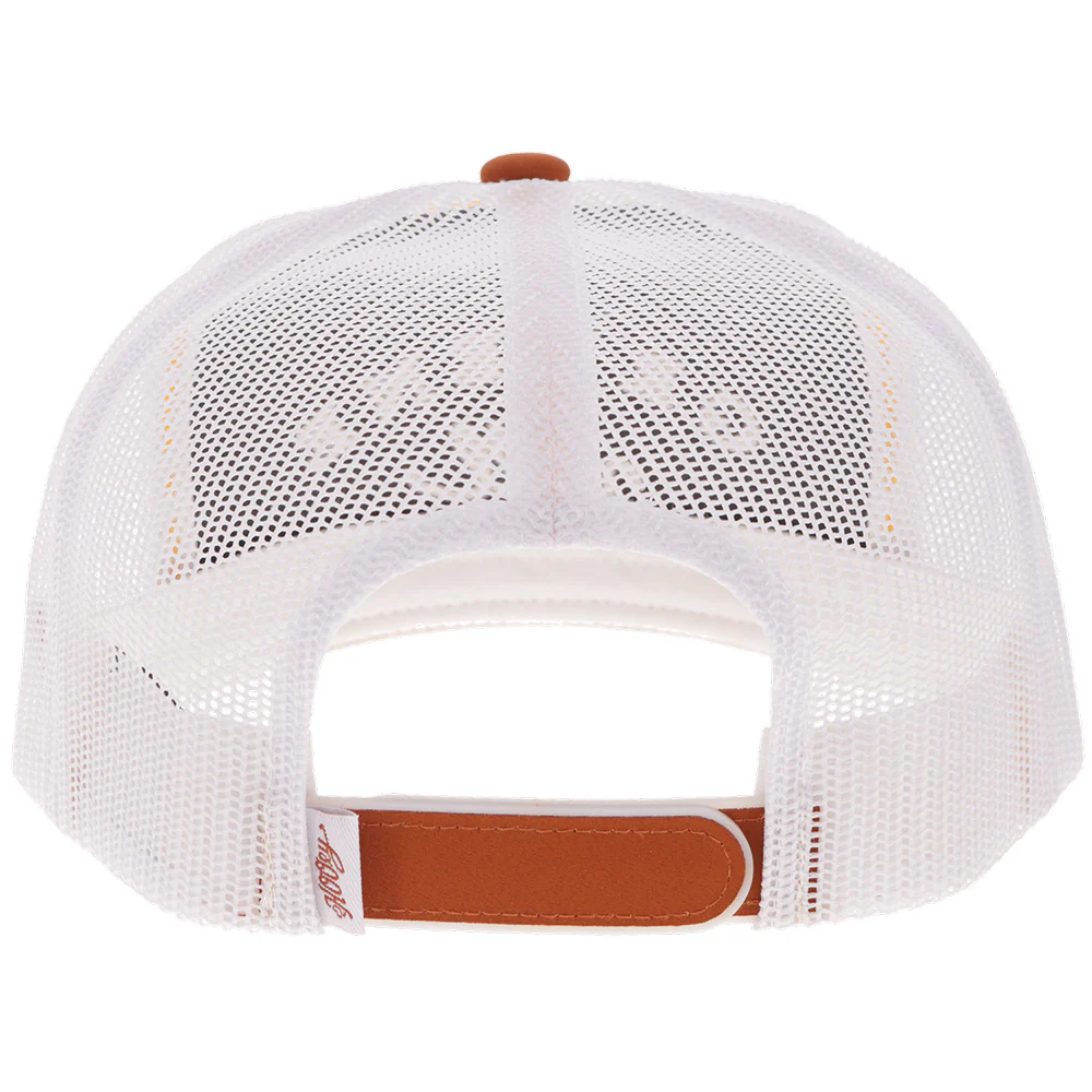 "Gruene Hall" Hat Orange/White - Image 2