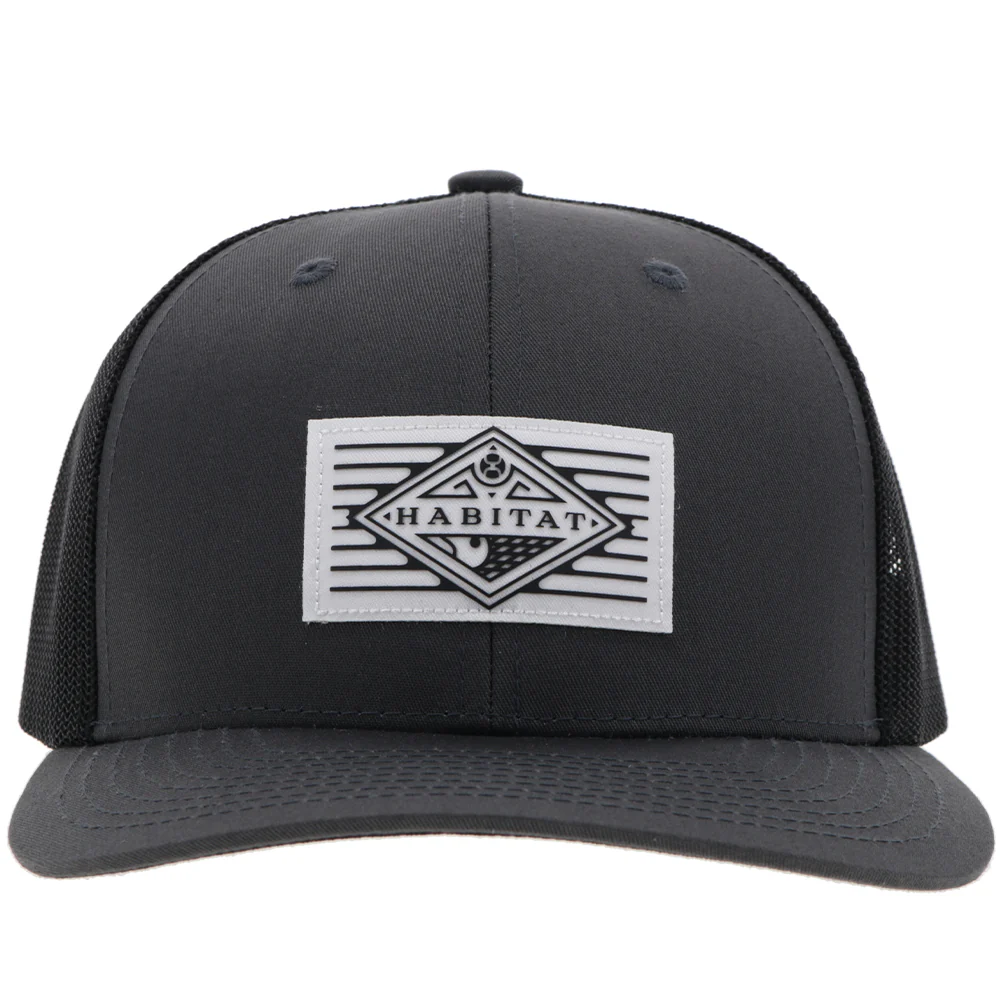 "Habitat" Black w/White & Black Patch - Image 4