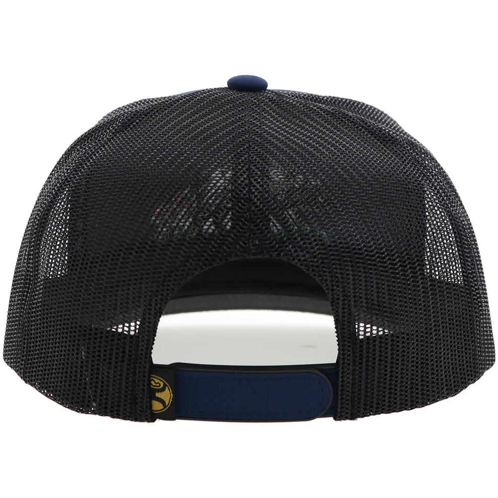 "Habitat" Hat Blue/Black w/Multi Color Hog Logo - Image 2