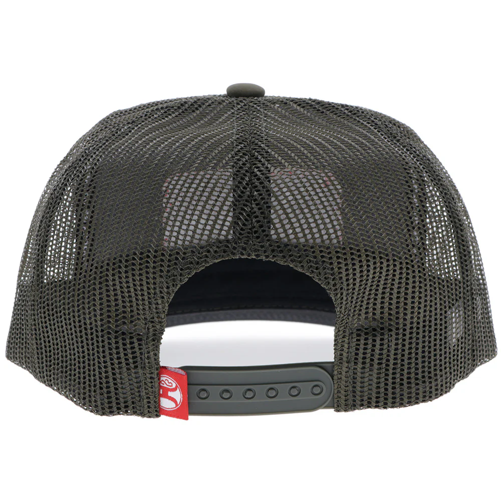 "Habitat" Hat Green w/Rectangle Patch - Image 2