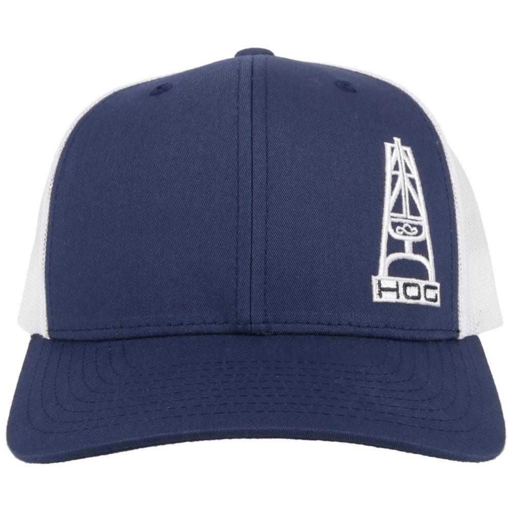 "HOG" Navy/White Hat - Image 3