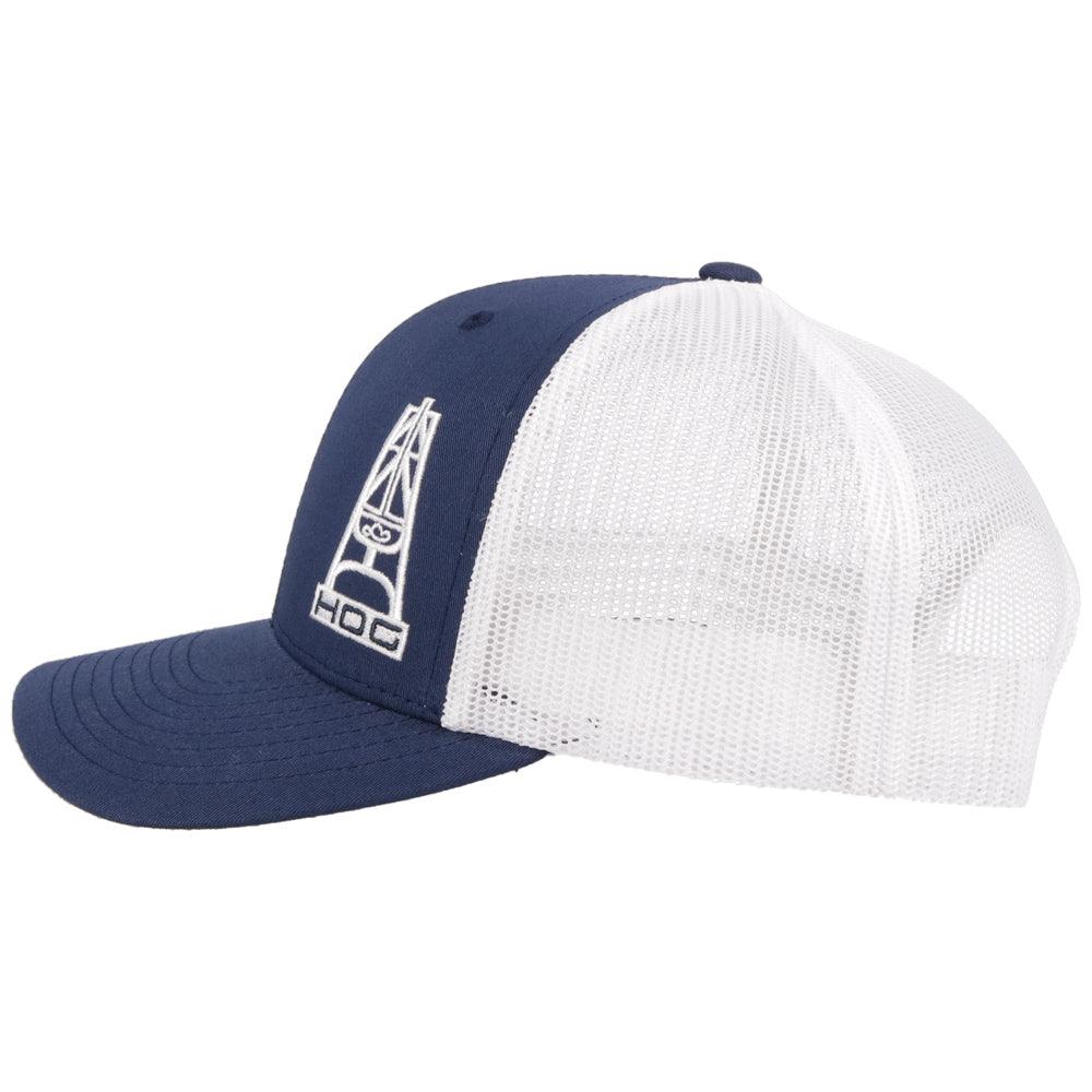 "HOG" Navy/White Hat - Image 4
