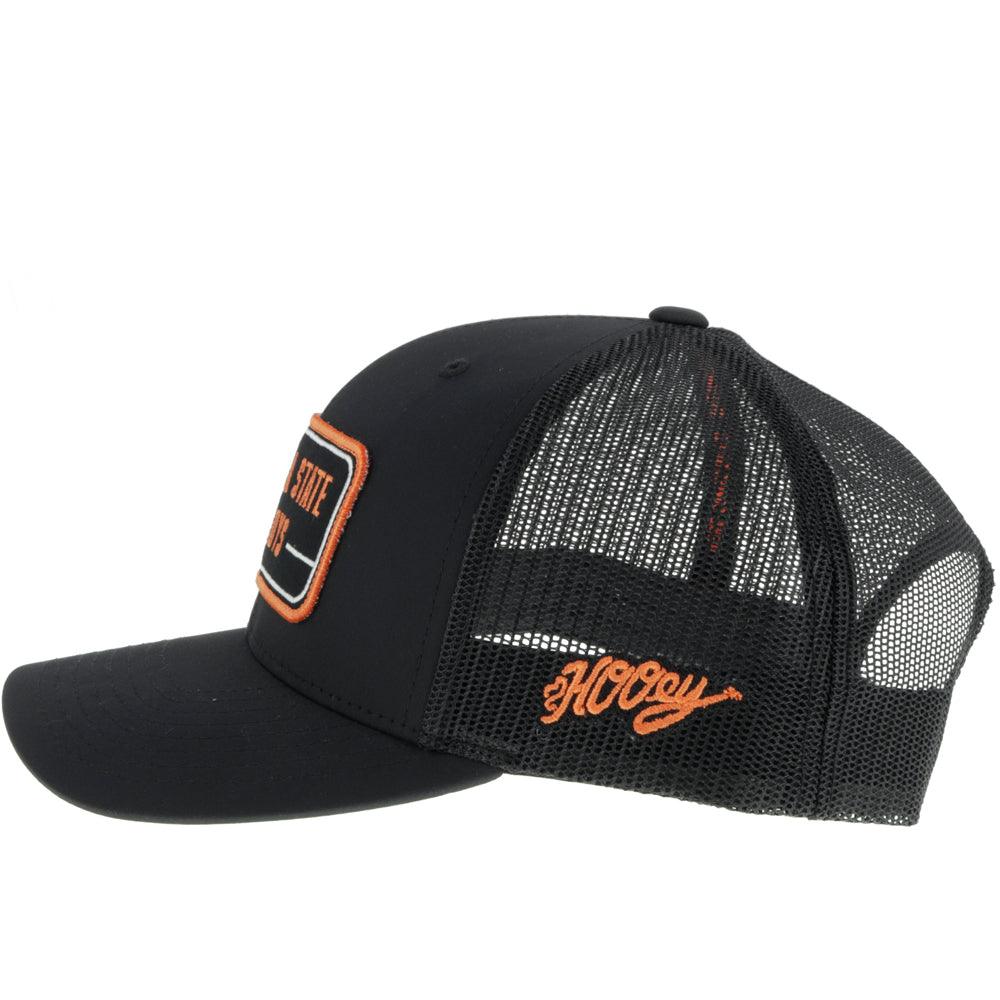 "Oklahoma State" Hat, Black Patch - Image 4