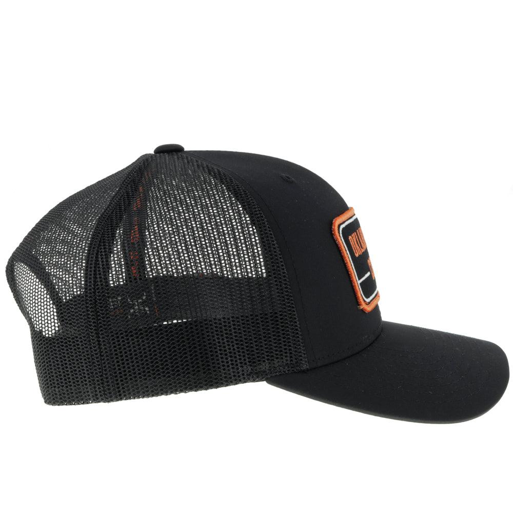 "Oklahoma State" Hat, Black Patch - Image 5