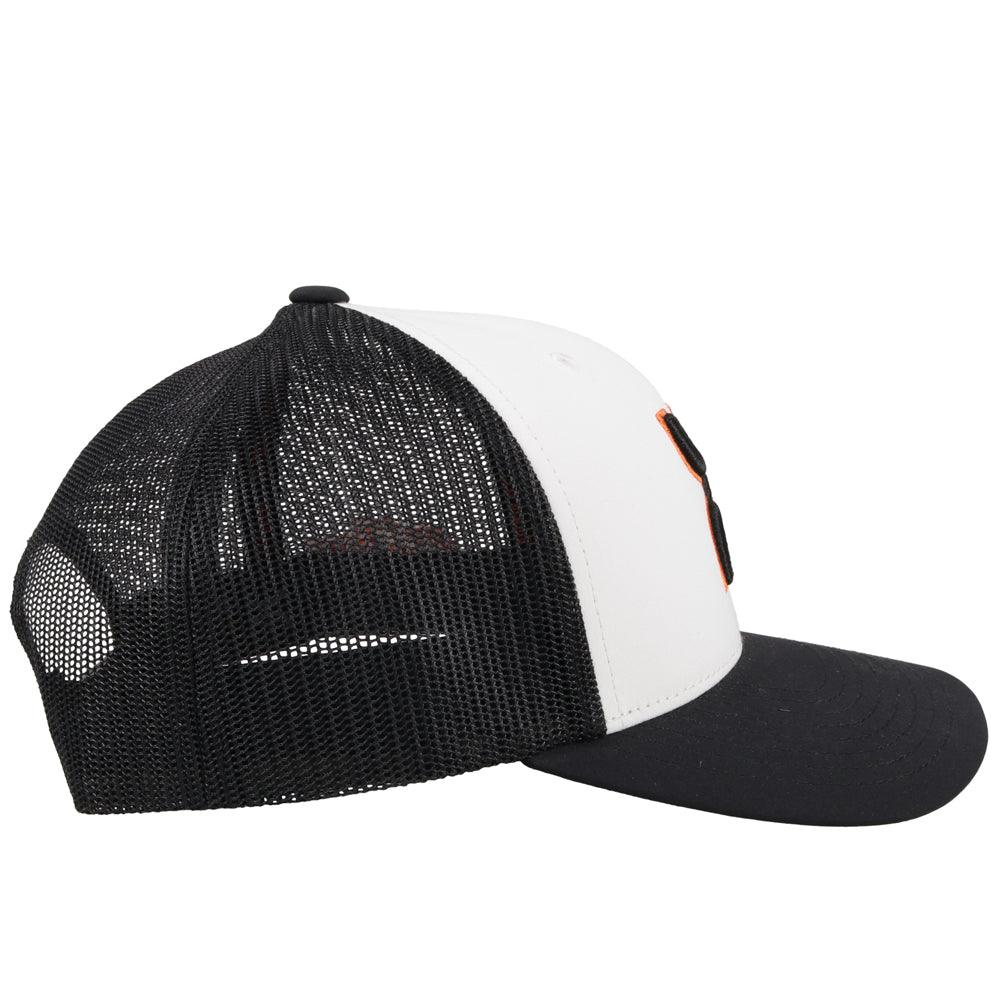 "Oklahoma State" Hat, White/Black - Image 5