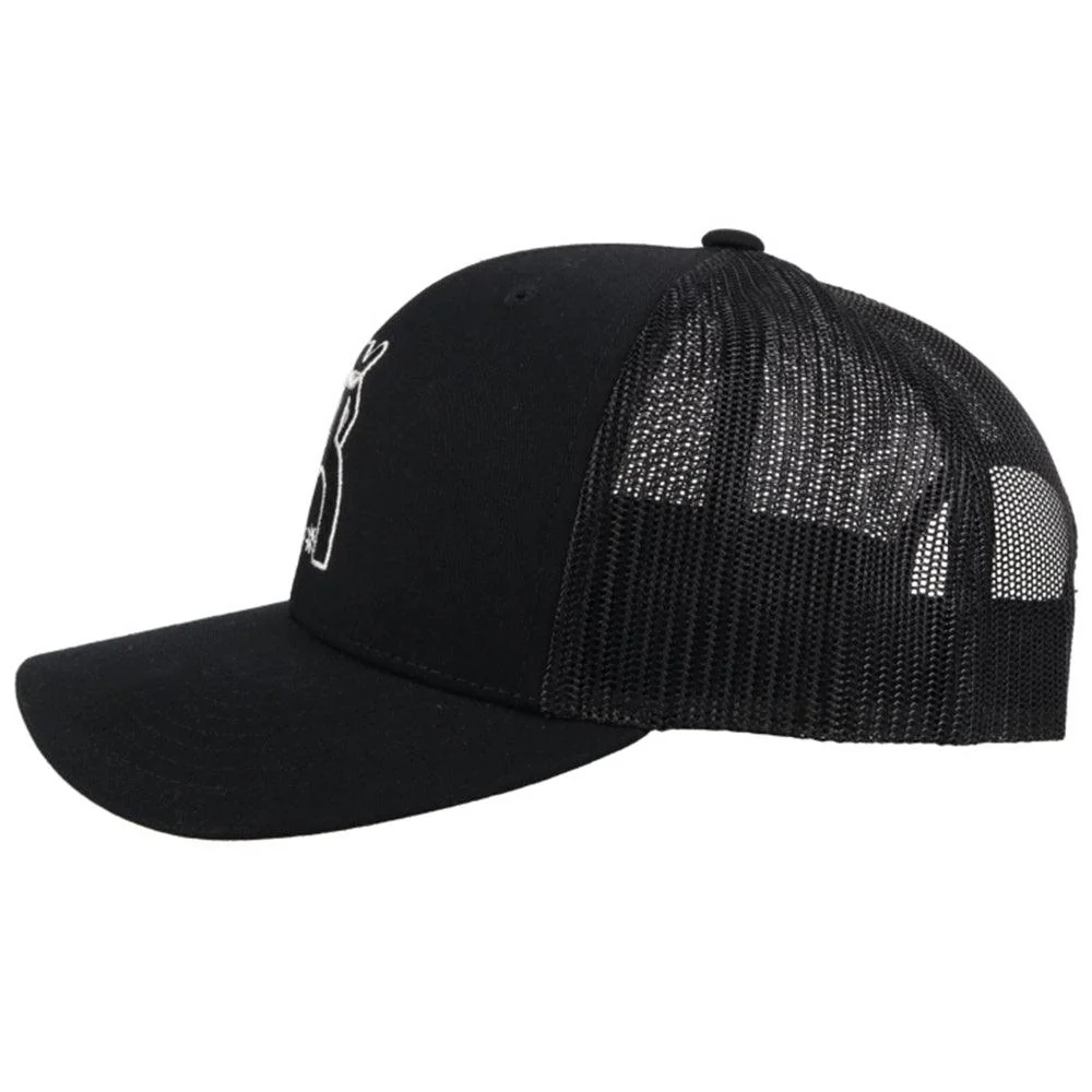 "Punchy" Snapback Black Hat - Image 4