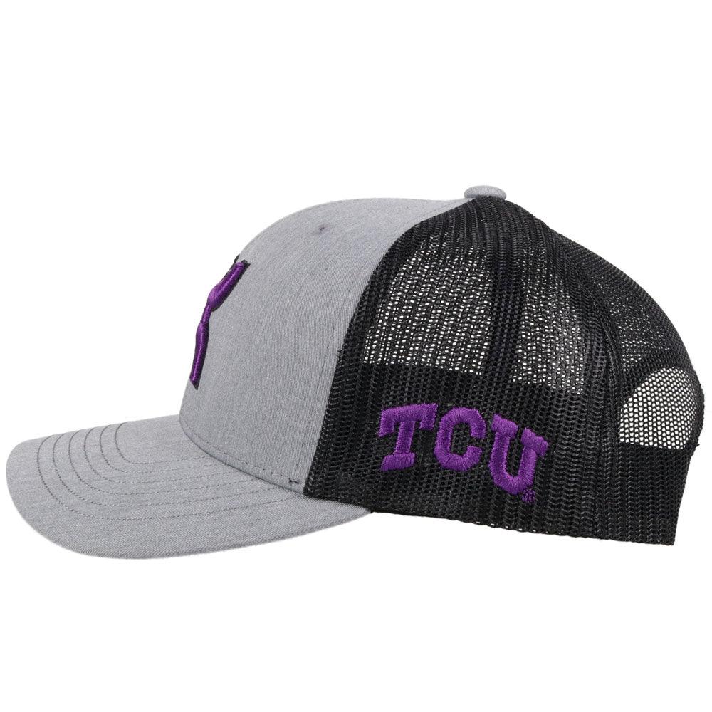 TCU Hooey Hat (Grey/Black) - Image 4