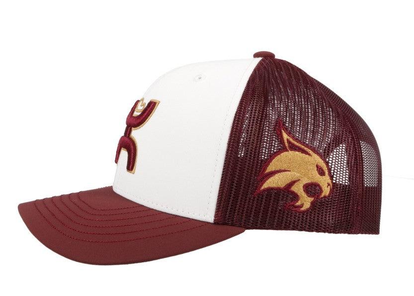 Texas State White/Maroon Hat - Image 4