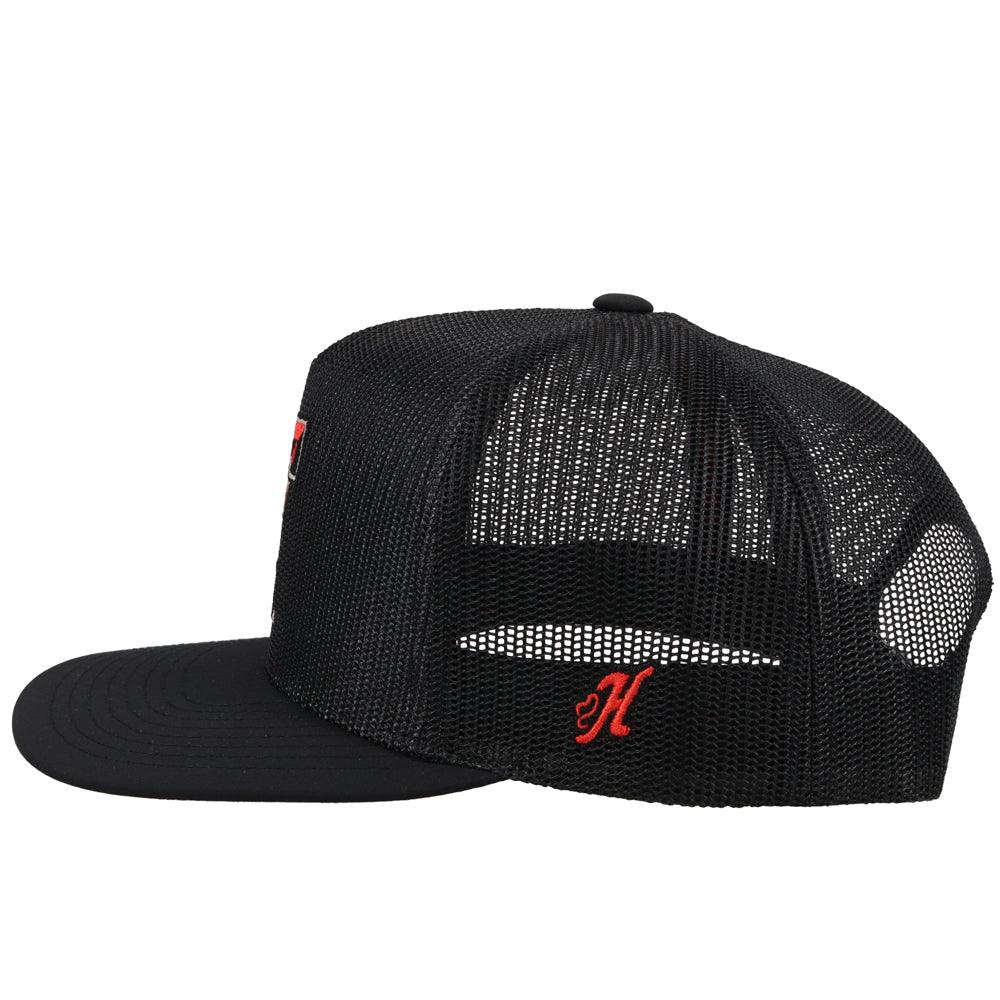 Black Texas Tech Hat w/ Double T Logo - Image 4