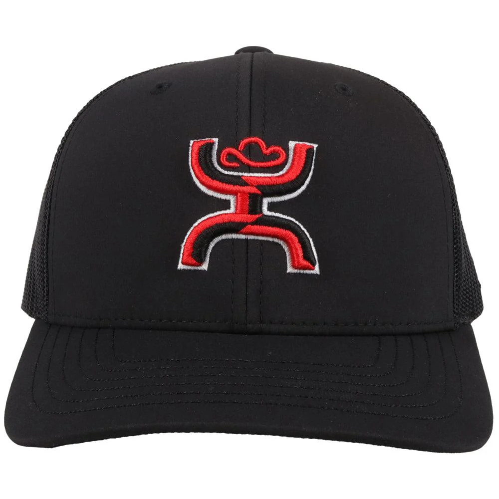 Black Texas Tech Hat w/ Hooey Logo - Image 3