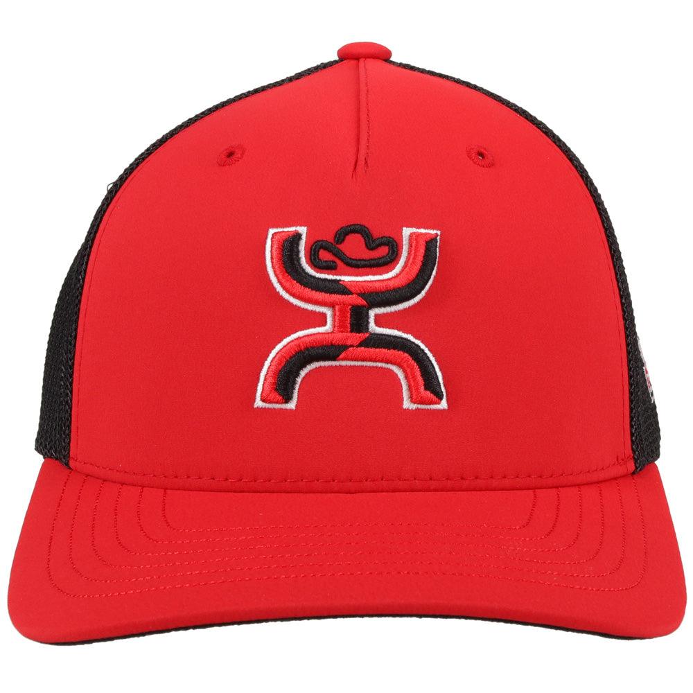 Red Texas Tech Flexfit Cap w/ Hooey Logo - Image 3