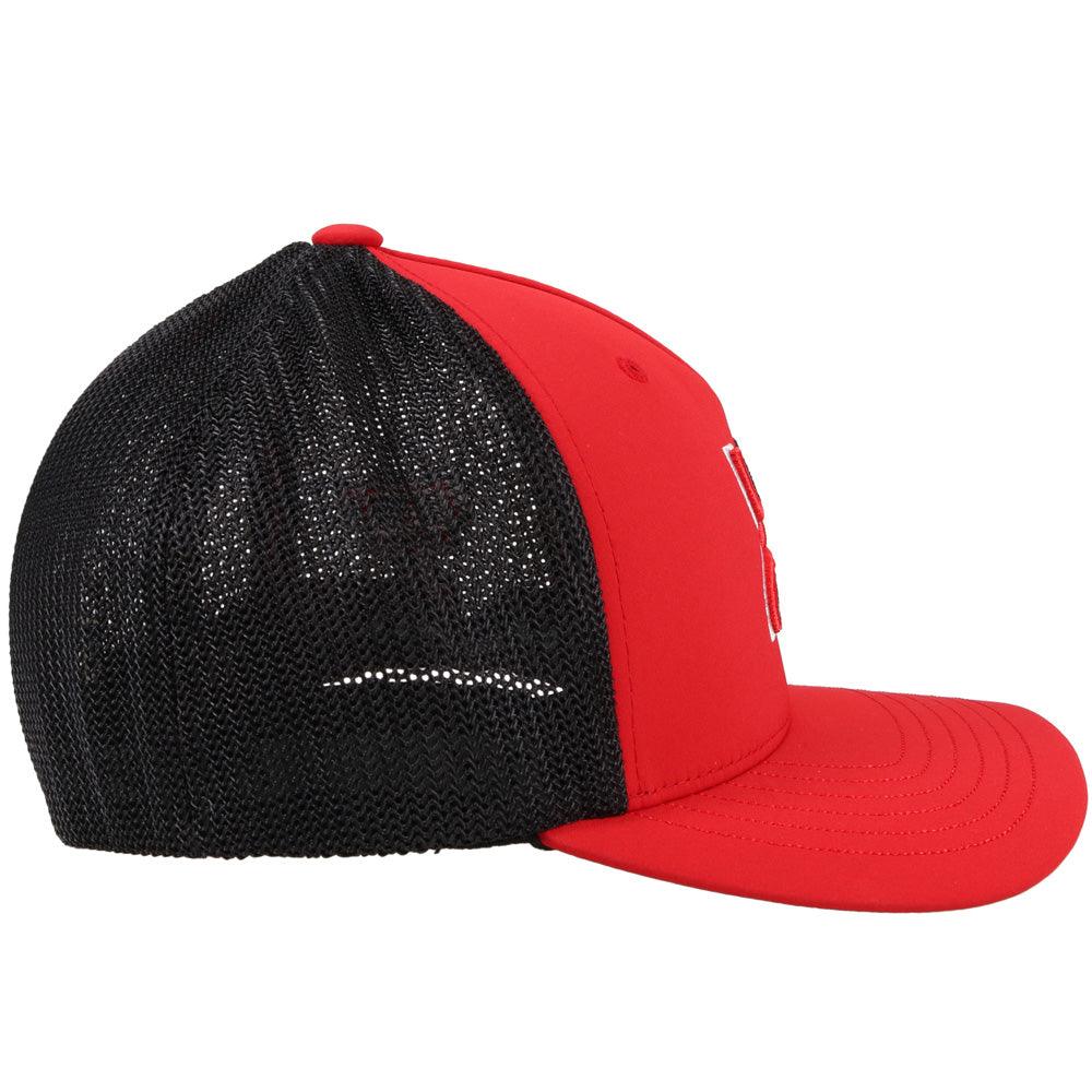 Red Texas Tech Flexfit Cap w/ Hooey Logo - Image 5