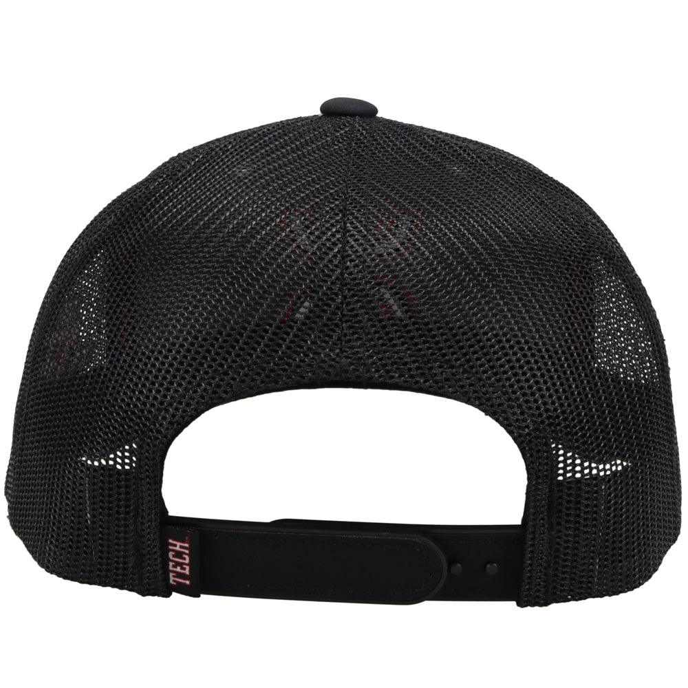 Texas Tech Hat w/ Hooey Logo (White/Black) - Image 2