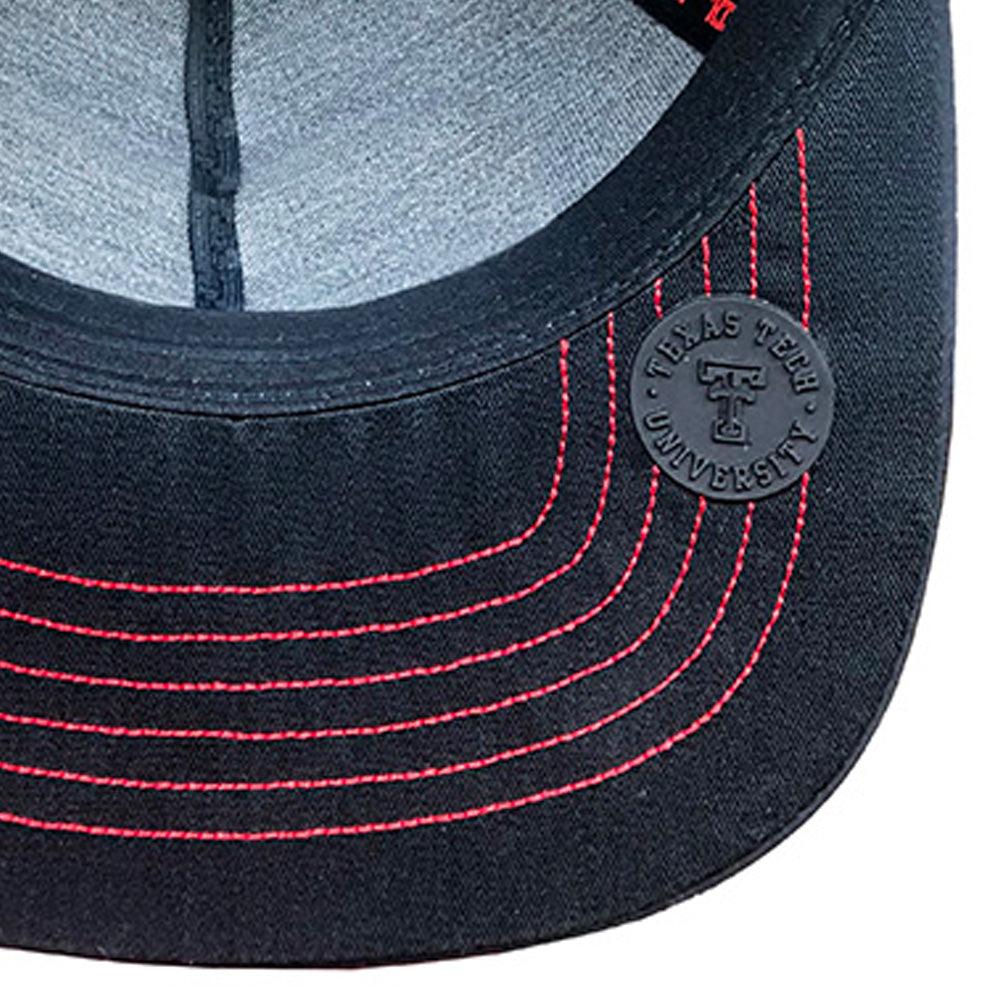 Black Texas Tech Hat w/ Wreck 'Em Tech Logo - Image 6