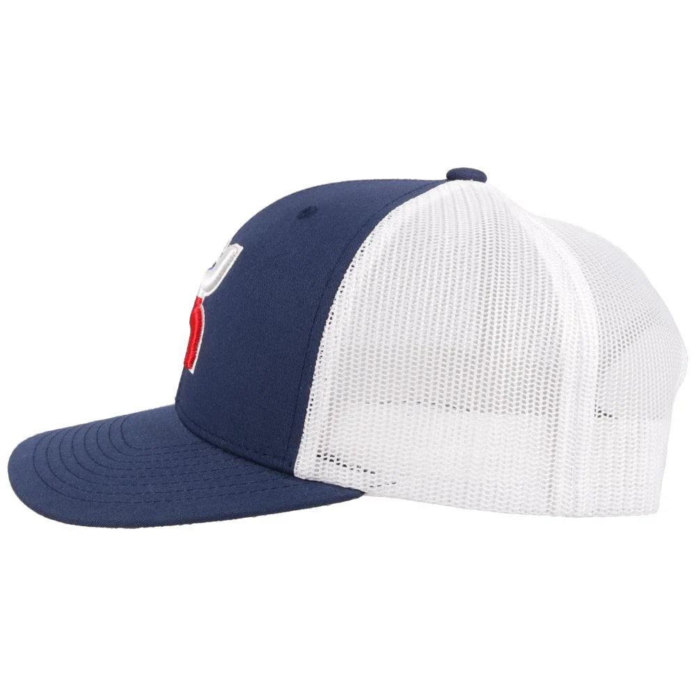 "Texican" Navy/White Hat - Image 4