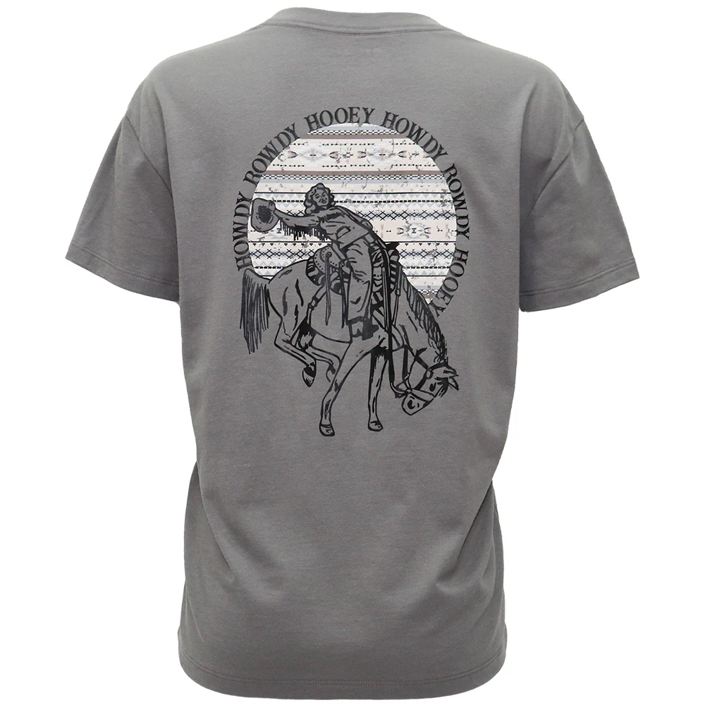 "Hayday" Steel Grey w/Grey & Black Logo T-shirt