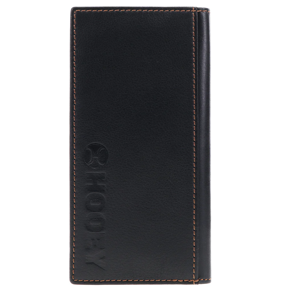"HOG" Black Leather Rodeo Wallet - Image 2