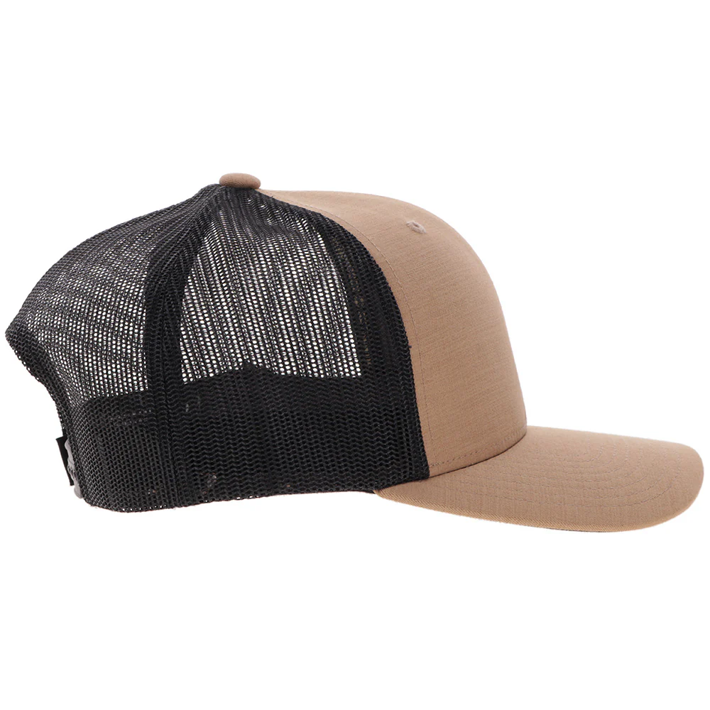 "HOG" Tan & Brown Hat - Image 3