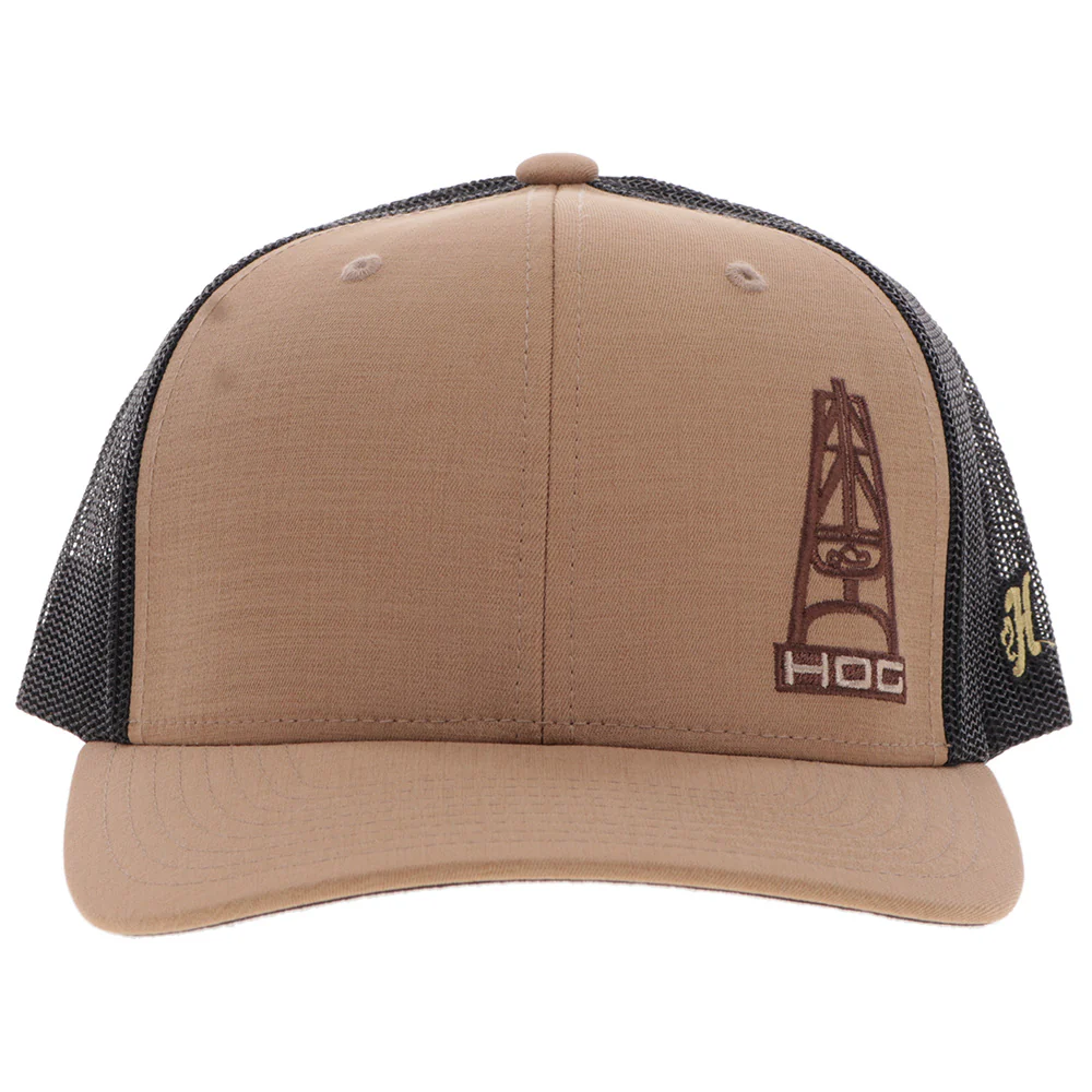 "HOG" Tan & Brown Hat - Image 4