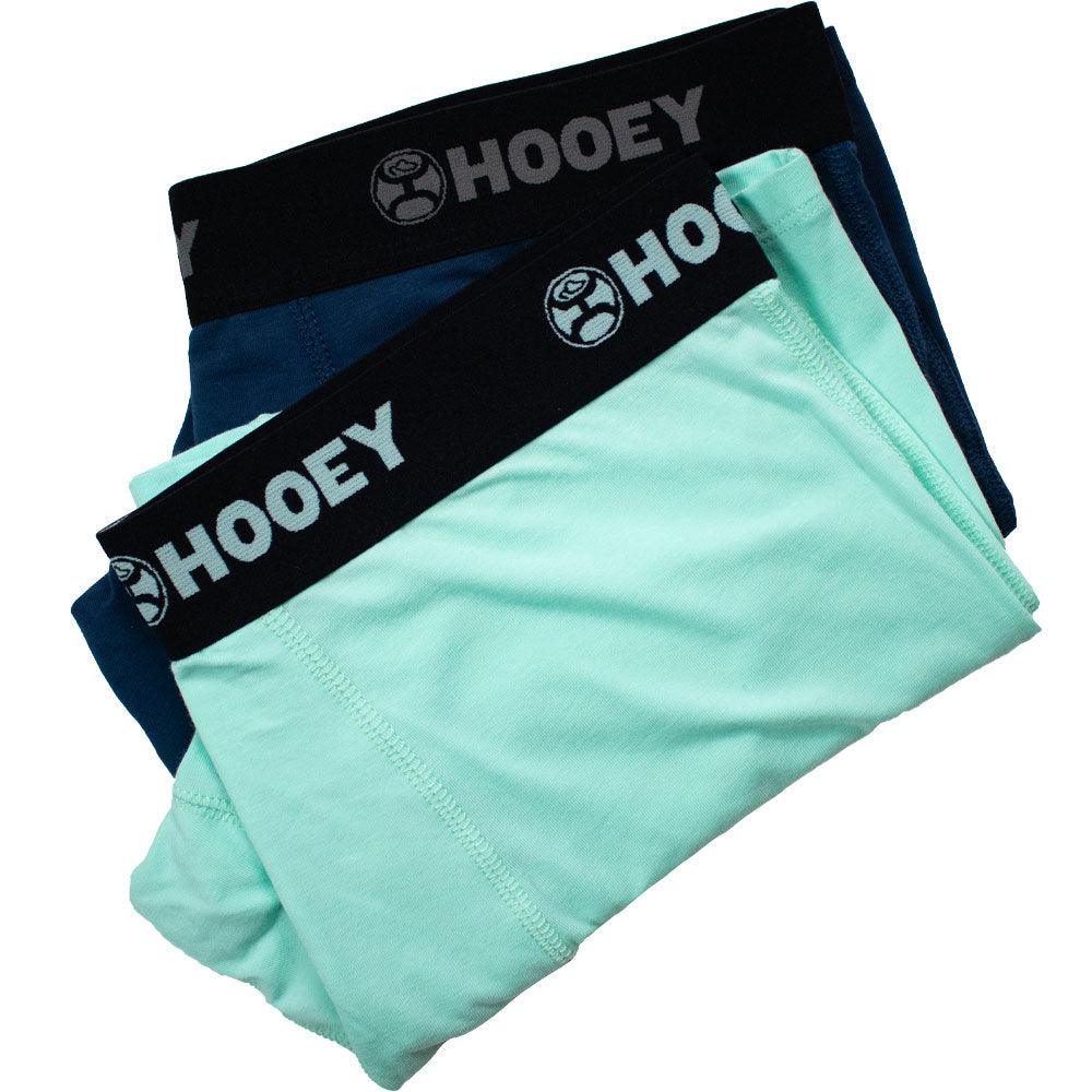 "Hooey Briefs" Sea Foam & Navy 2-Pack - Image 3