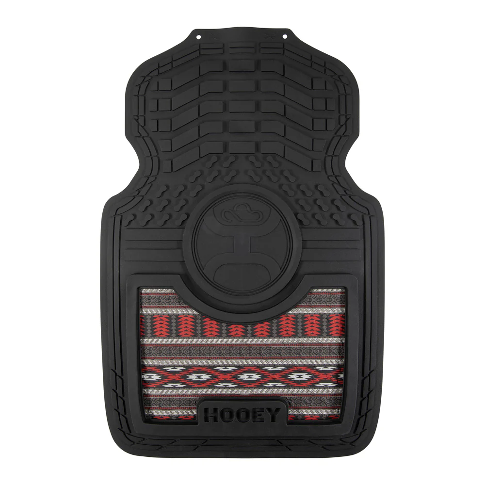 "Hooey Floor Mat" Multi/Clay