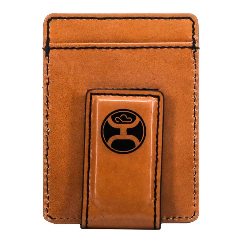 "Anhalt" Hooey Money Clip Tan / Floral - Image 2